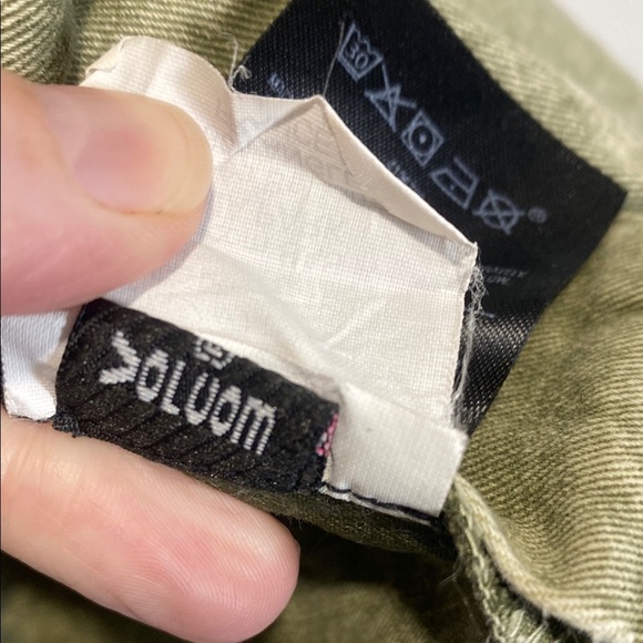 Volcom Olive Green Jean Jacket - Picture 12 of 13